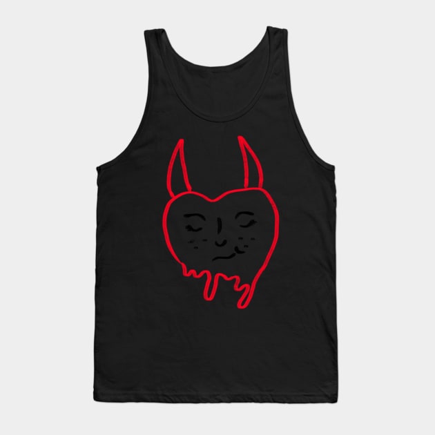 Devilish drip Tank Top by Madisonrae15